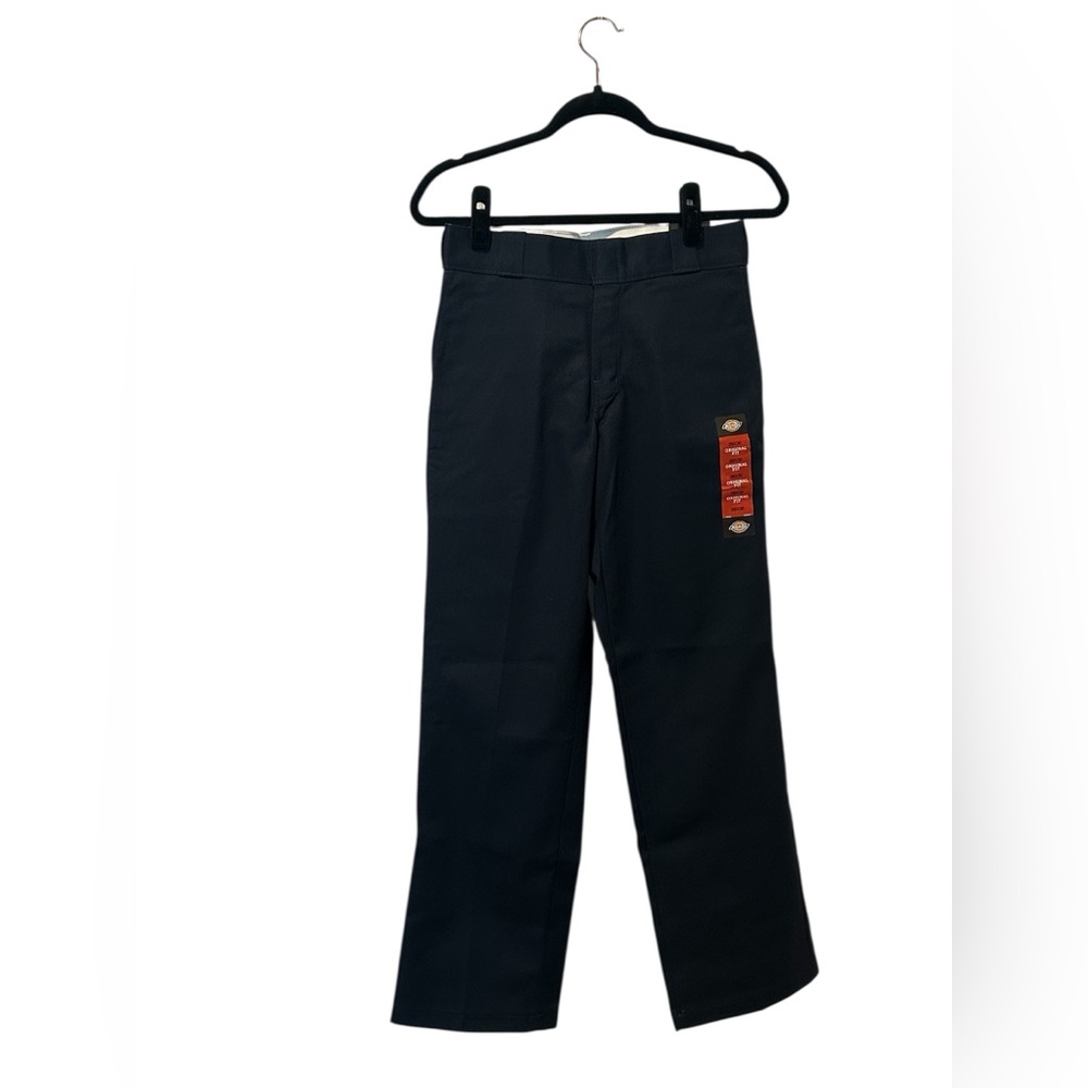 Dickies Men's original 874 work straight Dark Navy Chinos size 28x30